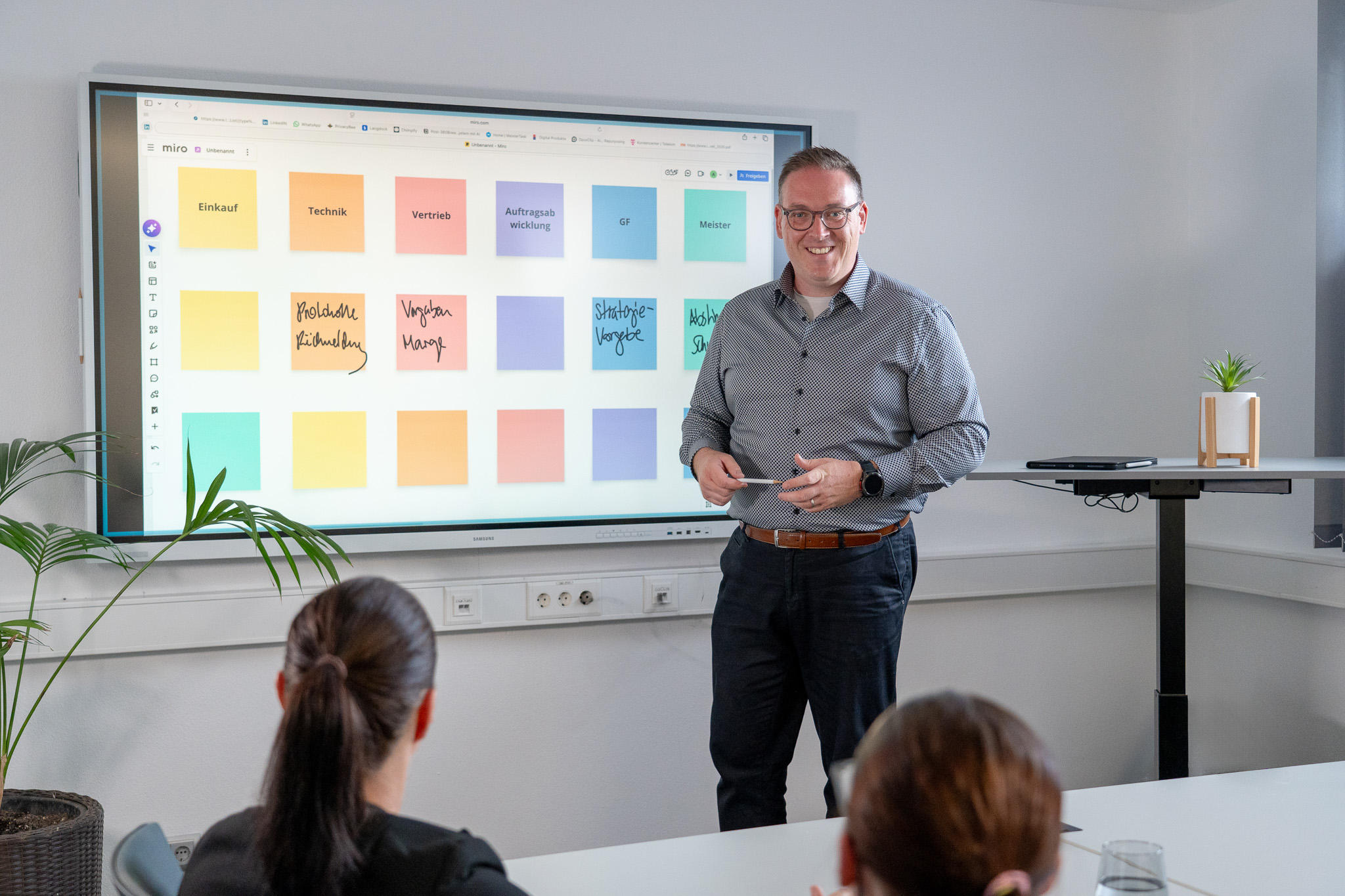 Ergebnispr&auml;sentation F&uuml;hrungskr&auml;fte-Training
